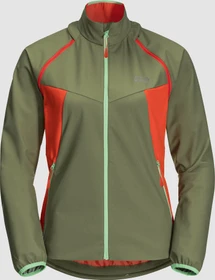 Jack Wolfskin Tandem Softshell Fahrradjacke light moss (Damen)