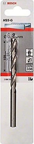 Bosch Professional HSS-G Spiralbohrer, 6.8x69x109mm, 1 Stück