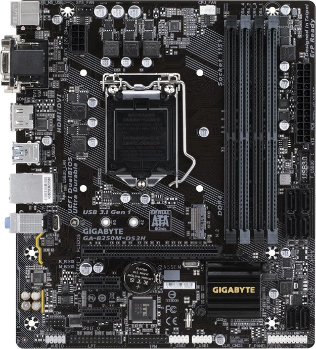 GIGABYTE GA-B250M-DS3H (Intel 1151)