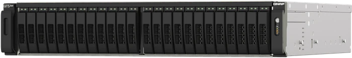 QNAP QuTS hero TS-h2490FU-7232P-32G, 32GB RAM reg ECC, 2x SFP28 25Gb/s, 2x RJ-45 2.5GBase-T, 2HE
