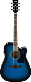 Ibanez PF15ECE TBS Transparent Blue Sunburst High Gloss