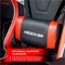 X Rocker Agility Esports Gamingstuhl, rot/schwarz Vorschaubild
