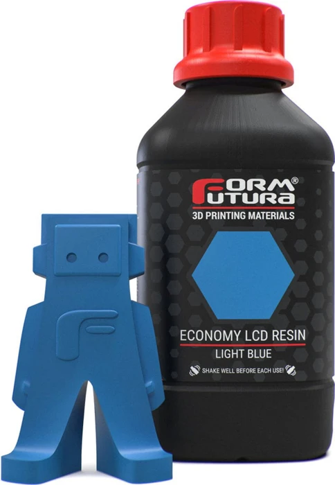 Formfutura Economy LCD Resin Light Blue, 1.00kg