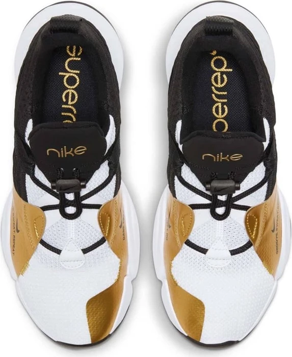 Nike SuperRep Groove white/metallic gold coin/black (Damen)