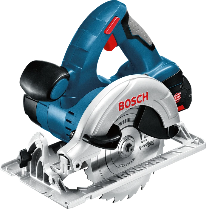 Bosch Professional GKS 18 V-LI Akku-Handkreissäge inkl. L-Boxx + 2 Akkus 5.0Ah