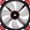 Corsair ML Series ML140 PRO LED Red Premium Magnetic Levitation Fan, 140mm Vorschaubild