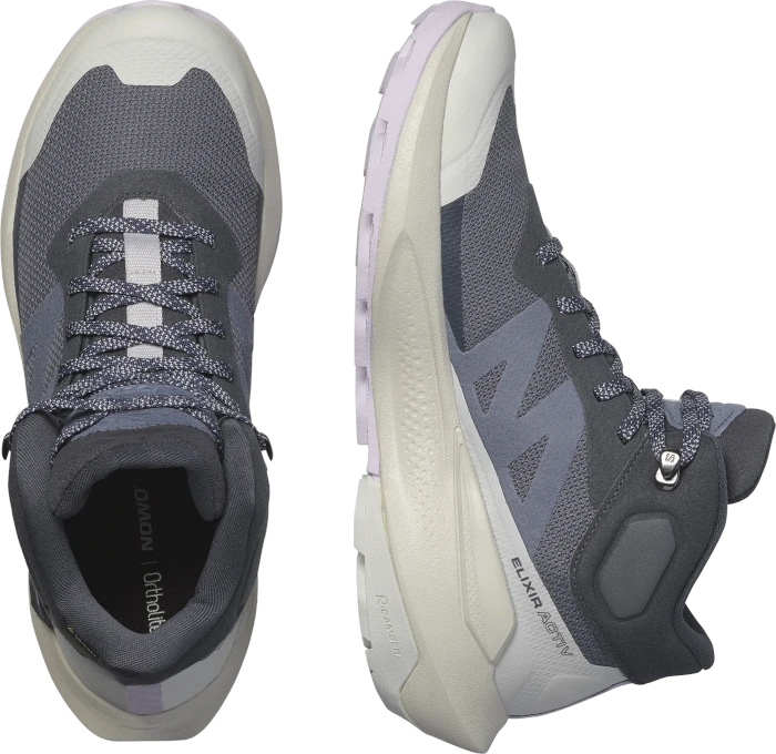 Salomon Elixir Activ Mid GTX india ink/glacier grey/orchid petal (Damen)