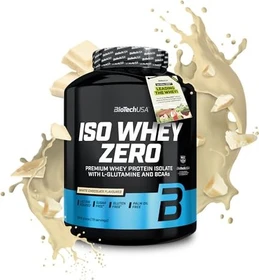 BioTech USA Iso Whey Zero weiße Schokolade 1816g