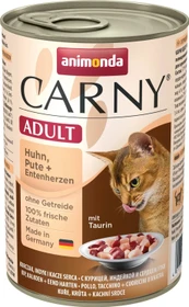 animonda Carny Adult Huhn, Pute und Entenherzen, 400g