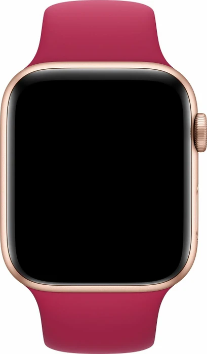 Apple Sportarmband Regular für Apple Watch 44mm granatapfel