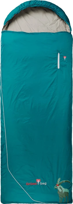Grüezi bag Biopod Wolle Goas Comfort Mumienschlafsack