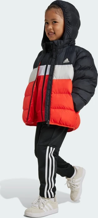 adidas Synthetic Down Funktionsjacke black/grey one/bright red (Junior)