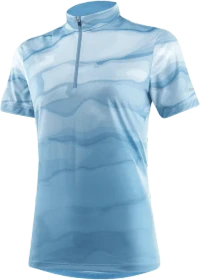 Löffler Barkly Half-Zip Trikot kurzarm blue bay (Damen)
