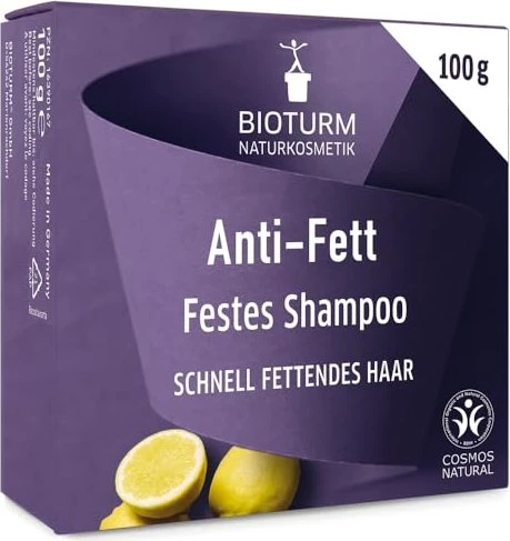 Bioturm Nr. 132 Fettiges Haar Festes Shampoo, 100g