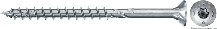 fischer PowerFast FPF II CTP BC T20 4.5x80 Spanplattenschraube, 4.5x80mm, 50 Stück