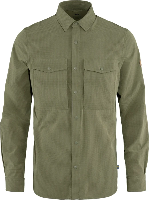 Fjällräven Abisko Trekking Hemd langarm light olive (Herren)