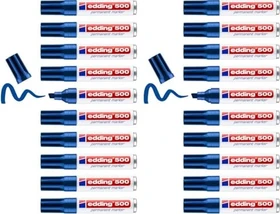 edding 500 Permanentmarker blau, 10er-Pack