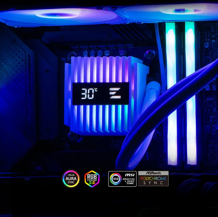 Zalman Alpha2 A36 ARGB weiß, 360mm