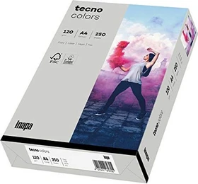inapa tecno colors Universalpapier grau, A4, 120g/m², 250 Blatt