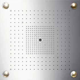 Hansgrohe Axor ShowerSolutions ShowerHeaven Kopfbrause 720/720 3jet mit Beleuchtung chrom
