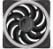Endorfy Corona 120, schwarz, 120mm Vorschaubild