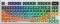 MSI FORGE GK600 TKL Wireless Mars, LEDs RGB, hot-swap, KKT Purple Star, USB/Bluetooth, US Vorschaubild