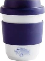Kahla Ahoi Marie Becher mit Trinkdeckel 270ml fischschwarm