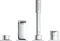 Grohe Allure 4-Loch-Einhand-Wannenkombination chrom Vorschaubild