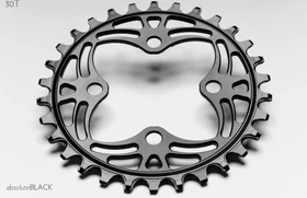 absoluteBLACK Round 64/104 Kettenblatt schwarz