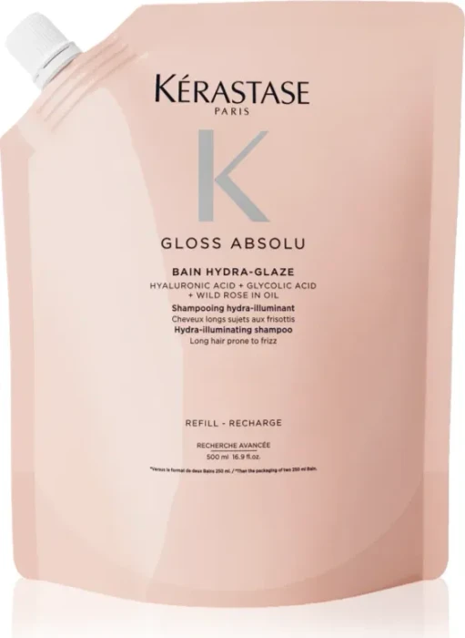 Kérastase Gloss Absolu Bain Hydra-Glaze Shampoo Refill, 500ml