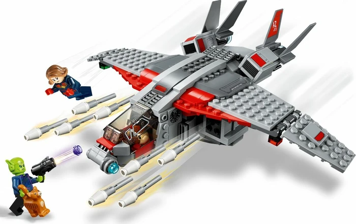 LEGO Marvel Super Heroes Spielset - Captain Marvel und die Skrull-Attacke