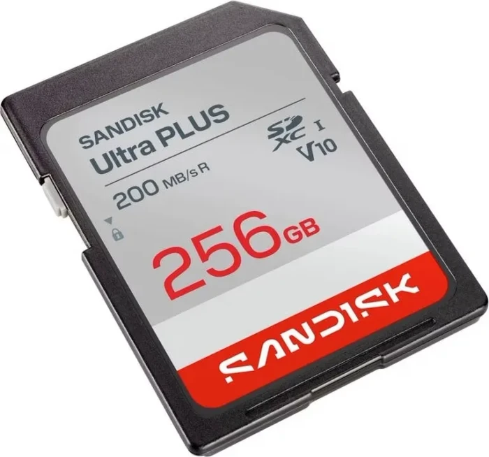 SanDisk Ultra PLUS R200 256GB, UHS-I U1, Class 10