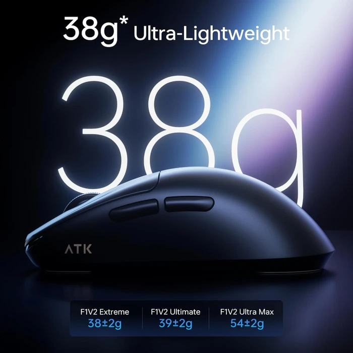 ATK Blazing Sky F1 V2 Ultimate 8K Wireless, schwarz, USB