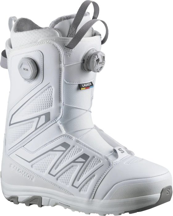 Salomon Launch BOA SJ BOA Softboot white/alloy (Herren) (Modell 2025/2026)