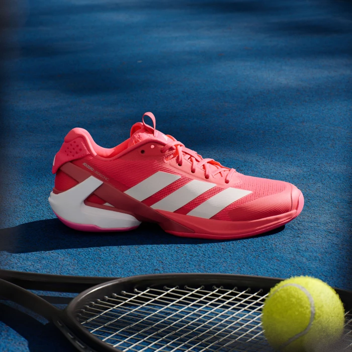 adidas Adizero Ubersonic 5 lucid red/zero metalic/lucid pink (Herren)