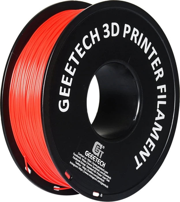 Geeetech PLA, rot, Spule, 1.75mm, 1.00kg
