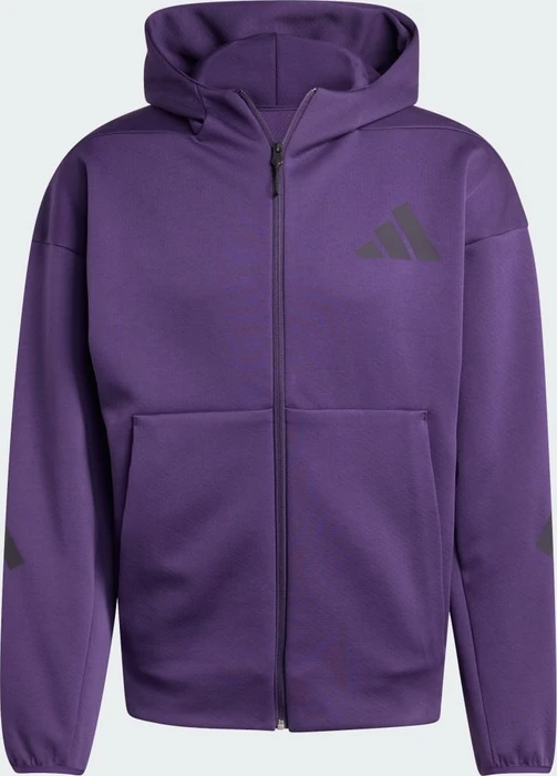 adidas Z.N.E. Zip Hoodie aurora plum (Herren)