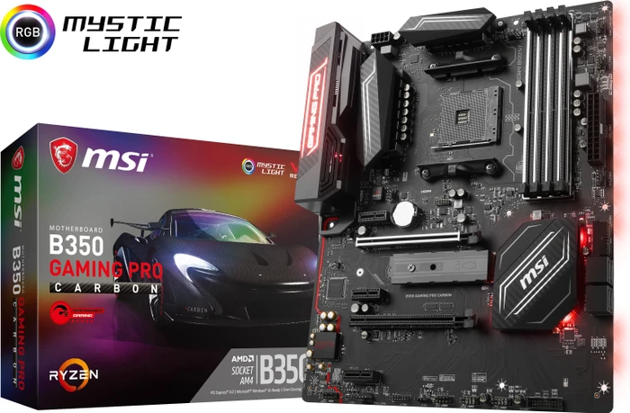 MSI B350 Gaming Pro Carbon (AMD AM4)