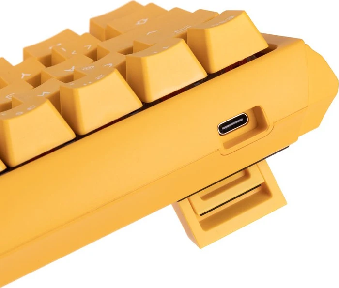 Ducky One 3 Yellow Mini PBT, LEDs RGB, MX RGB BLACK, USB, DE