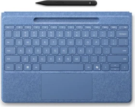 Microsoft Surface Pro Flex Keyboard mit Slim Pen mit Copilot-Taste, Saphir, DE