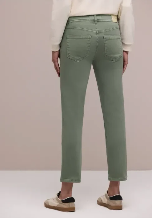 Street One Tilly Jeans sage green washed (Damen)