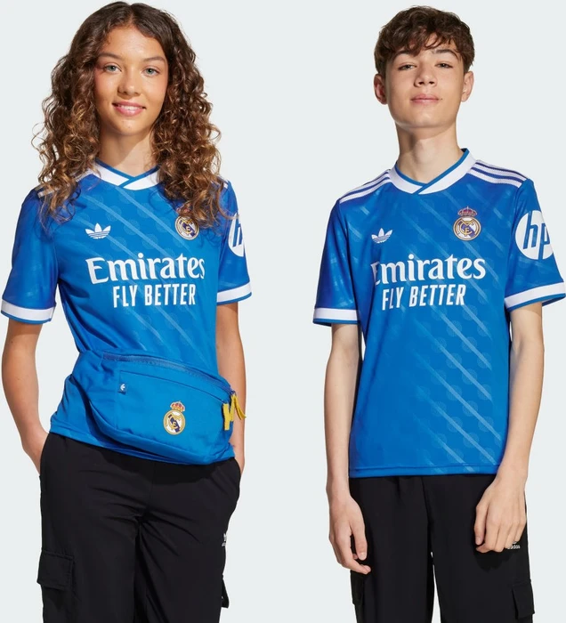 adidas Real Madrid 2025/2026 Ausweichtrikot kurzarm (Junior)