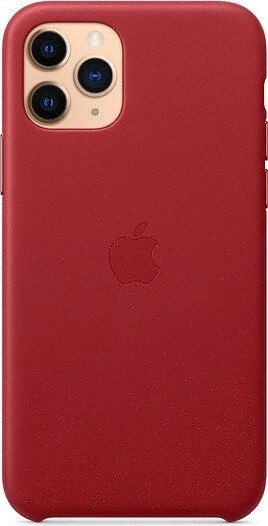 Apple Leder Case für iPhone 11 Pro rot