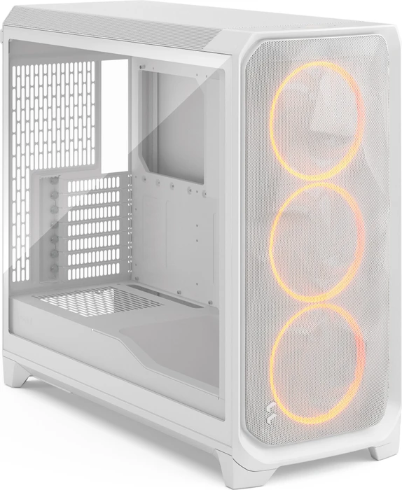 Fractal Design Meshify 3 XL RGB White TG Clear Tint, weiß, Glasfenster
