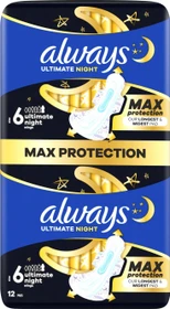 Always Ultimate Night Max Protection Größe 6, 12 Stück