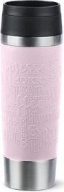 Emsa Travel Mug Classic Coffee and Tea Grande Isolierbecher 500ml pastellrosa