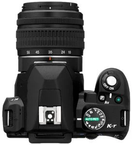 Pentax K-r schwarz mit Objektiv smc DA L 18-55mm 3.5-5.6 AL