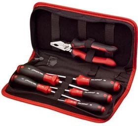 Wiha 9300-019 Mechaniker Handwerkzeugset inkl. Tasche, 6-tlg.