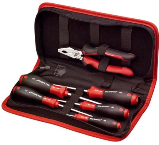 Wiha 9300-019 Mechaniker Handwerkzeugset inkl. Tasche, 6-tlg.