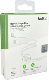Belkin BoostCharge Flex USB-C/USB-C Kabel 3.0m weiß